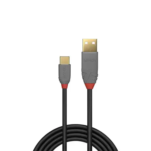 Cablu de date Lindy LY-36886, 1m, USB 2.0 Type A - USB-C