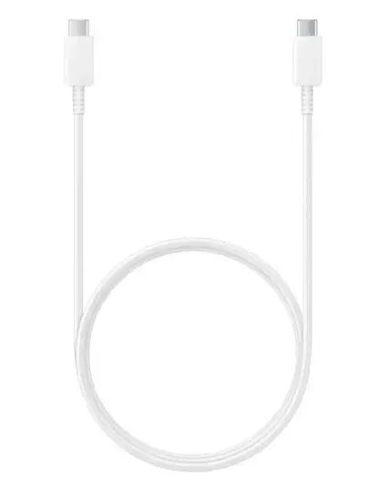 Cablu de date Samsung EP-DN975BWEGWW Type-C to Type-C, 1m (Alb)