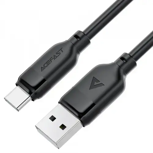 Cablu de Date si Incarcare USB-A - USB-C Acefast C16-04, 18W, 1.2m (Negru)