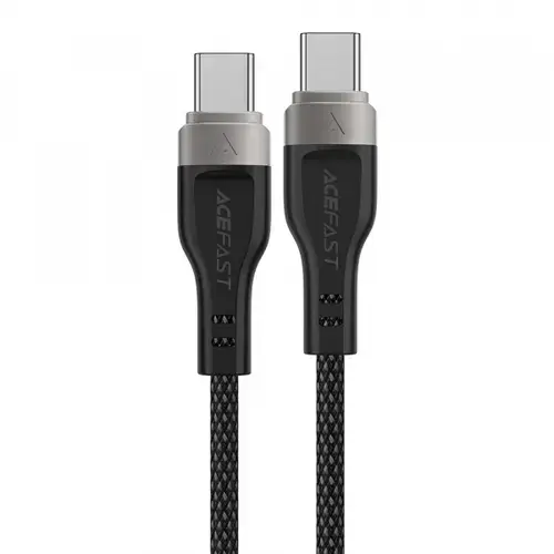 Cablu De Date si Incarcare USB-C - USB-C Acefast C11-03, 60W, 1.2m (Negru)