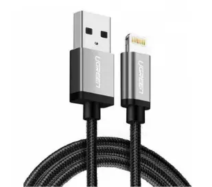 Cablu de date Ugreen US199, Fast Charging, USB - Lightning, certificare MFI, 1m