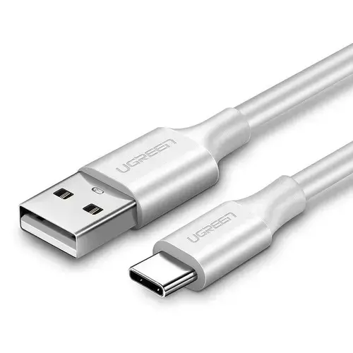 Cablu de date UGREEN, USB - USB-C, 2m, Argintiu