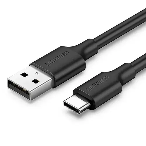 Cablu de date UGREEN, USB - USB-C, 3m, Negru