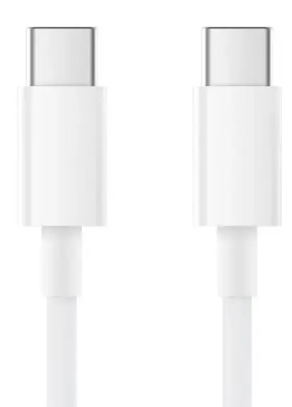 Cablu de date Xiaomi SJV4108GL, Type-C (Alb)