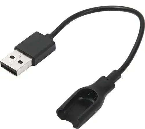 Cablu de incarcare pentru Xiaomi Mi Band 2 (Negru)