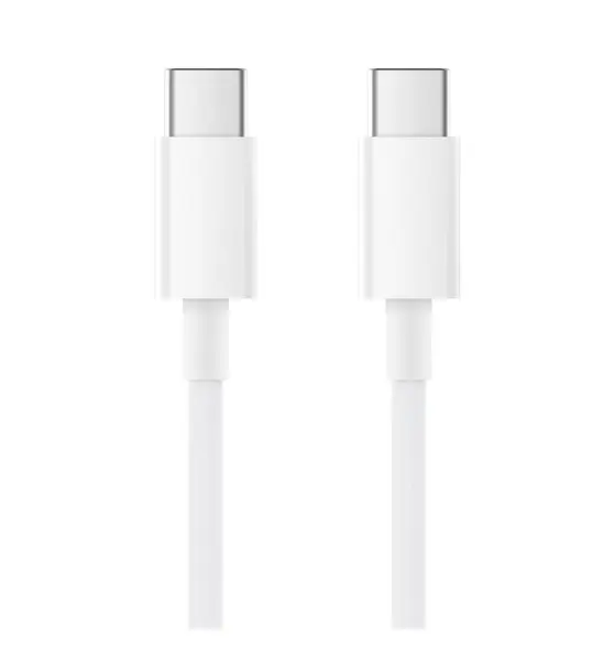 Cablu de incarcare super rapid Xiaomi USB Type-C, 6A, 120W, Alb, lungime 2m