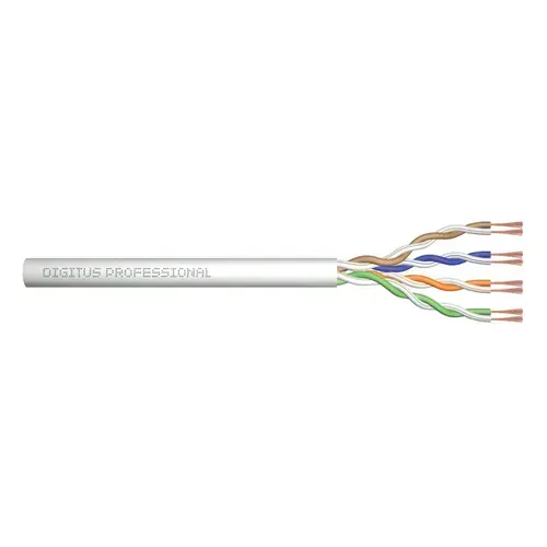 Cablu de retea, Digitus, CAT5e, SF-UTP, 305 m, Alb DK-1531-P-305-1