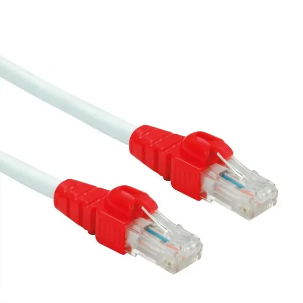Cablu de retea EASY UTP cat. 6A Alb 5m, Roline 21.15.2465*