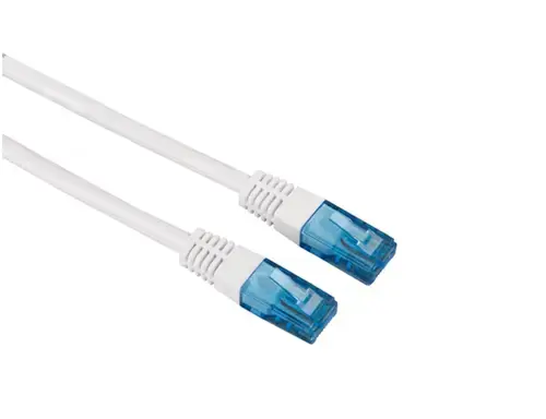 Cablu de retea Hama 20091, UTP Cat6, 15m (Alb)