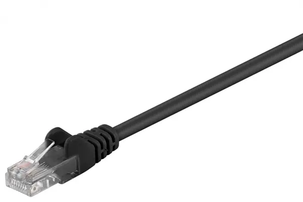 Cablu de retea UTP cat 6 1.5m Negru, sp6utp015C