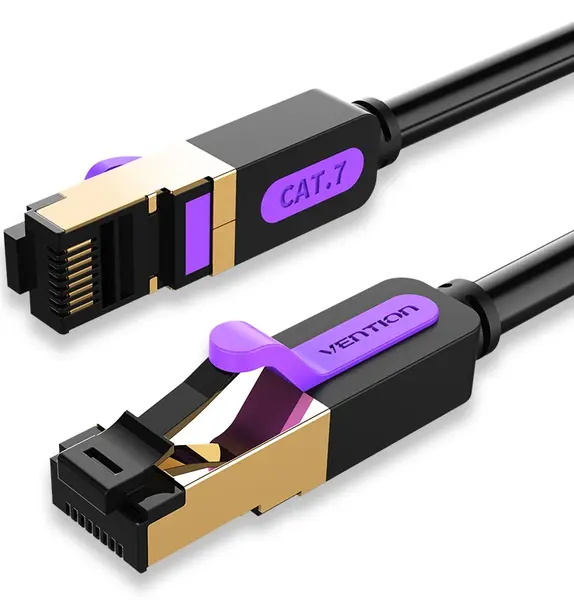 Cablu de rețea Vention - ICDBI, RJ45/RJ45, 3m, negru