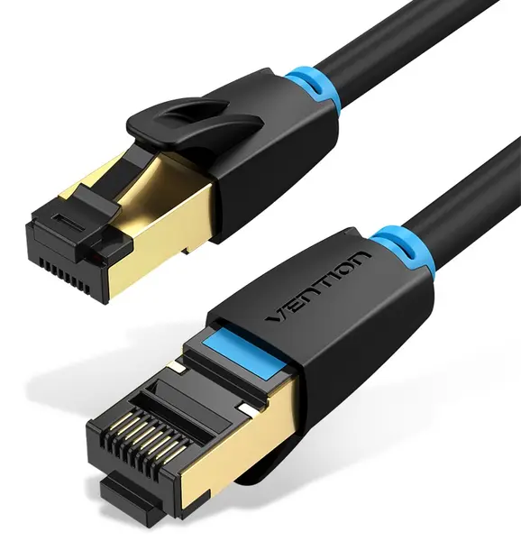 Cablu de rețea Vention - IKABD, RJ45/RJ45, 0.5m, negru