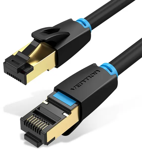 Cablu de rețea Vention - IKABH, RJ45/RJ45, 2m, negru