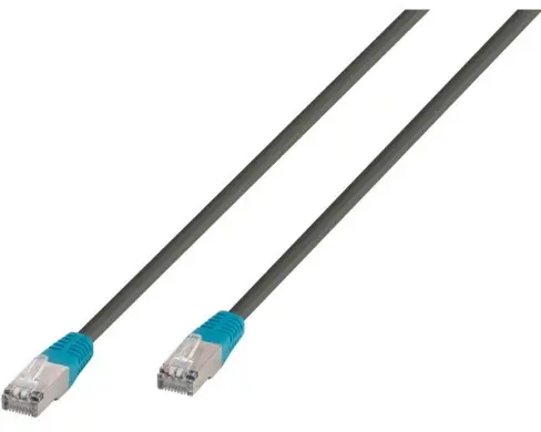 Cablu de rețea Vivanco - 45912 RJ45/RJ45, 5m, gri /albastru
