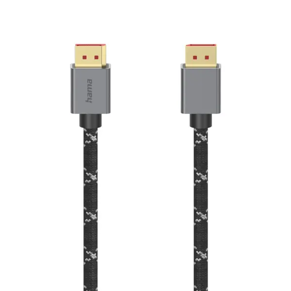 Cablu DisplayPort 1.4 Hama 200505, 2 m, Gri