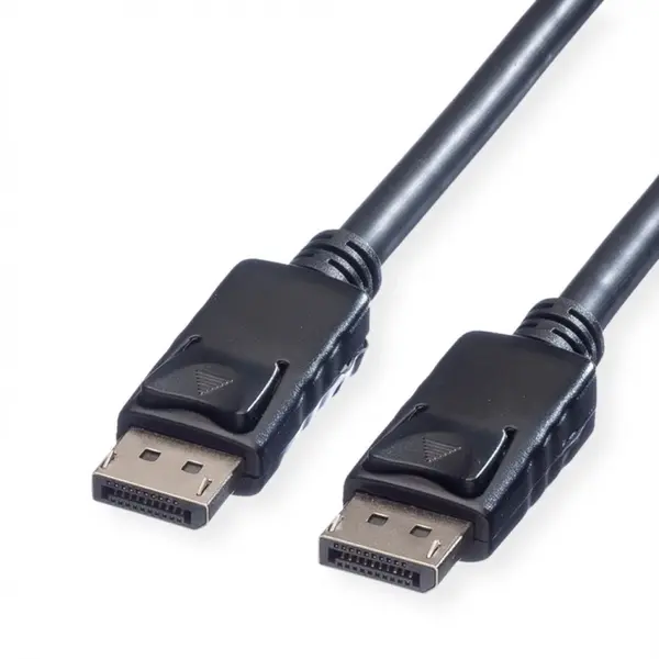 Cablu Displayport 4K60Hz T-T TPE 1.5m Negru, Roline 11.04.5981