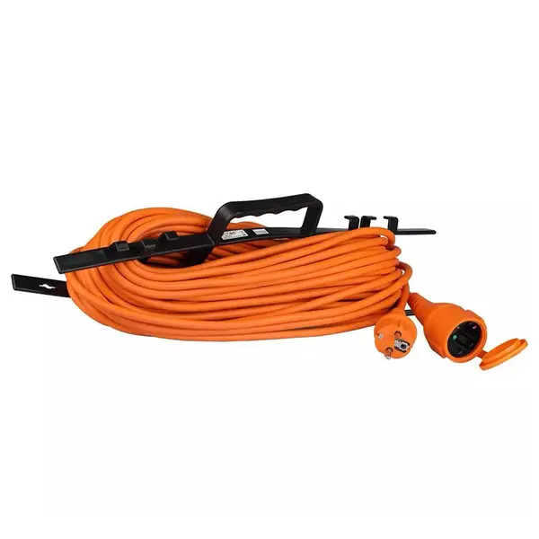 Cablu extensie de exterior 30 m, 3G1.5 mm², 16A, 230V, IP44, V-TAC VT-3002-30