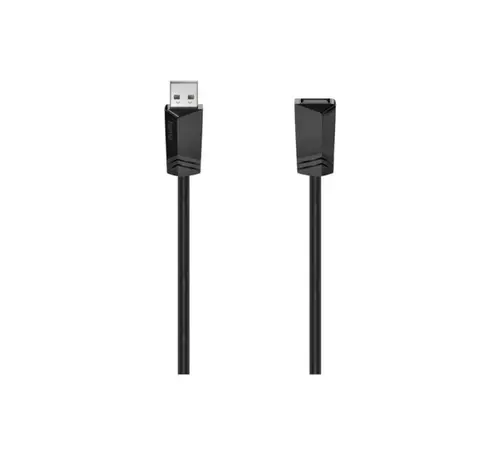 Cablu extensie USB 2.0 HAMA 200619, 1.5m (Negru)
