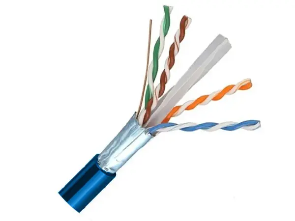 Cablu F/UTP , CAT6, 305m, conductor cupru, fir de impamantare, Q5+ F/UTPCAT6-4x2x0.52-CU-305M