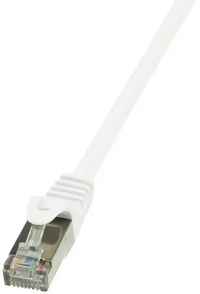 Cablu F/UTP LogiLink CP2061S, Patchcord, CAT.6, 3m (Alb)