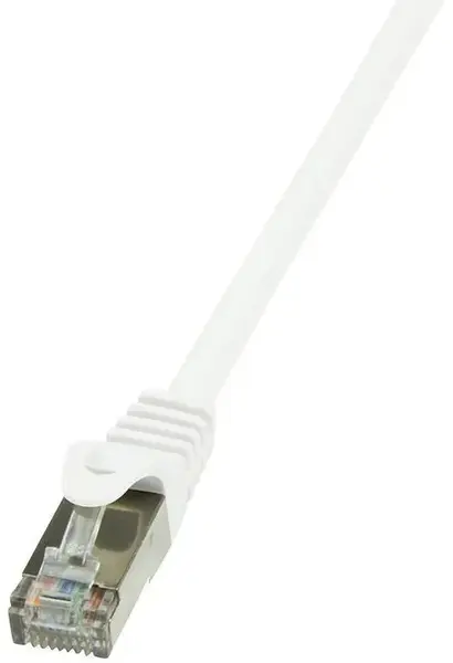 Cablu F/UTP LogiLink CP2101S, Patchcord, CAT.6, 15 m (Alb)