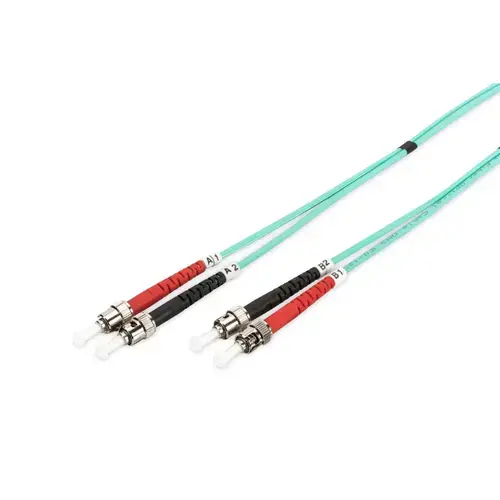 Cablu fibra optica, Digitus,10 M ST I-VH OM3, Albastru, DK-2511-10/3