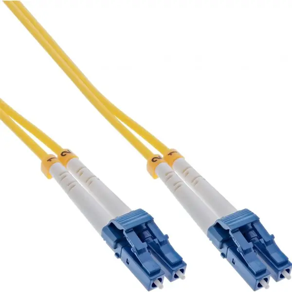Cablu fibra optica Duplex Single mode LC - LC OS2 5m, InLine IL88656L