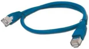 Cablu FTP Gembird PP22-0.5M/B, Patchcord, CAT.5e, 0.5m (Albastru)