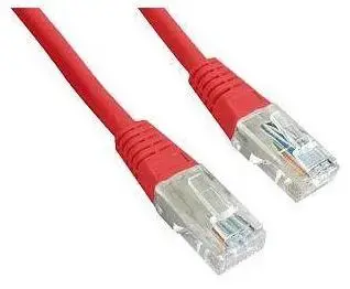 Cablu FTP Gembird PP22-1M/R, Patchcord, CAT.5e, 1m (Rosu)