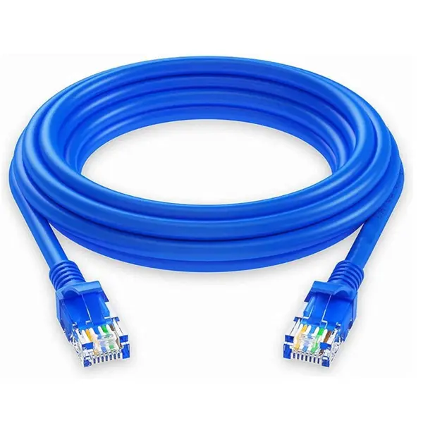 Cablu FTP internet Vision Touch 3 metri, albastru Cat 6, RJ45, VFTP03-BLU