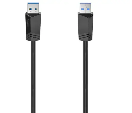 Cablu Hama 200624, USB A - USB A, 1.5m (Negru)