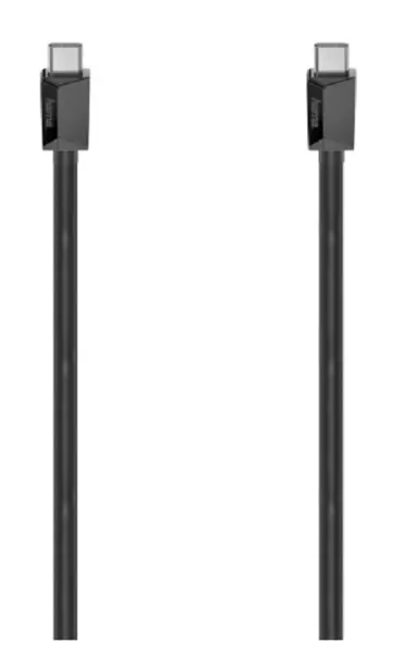 Cablu Hama - 200629, USB-C/USB-C, 0.75 m, negru