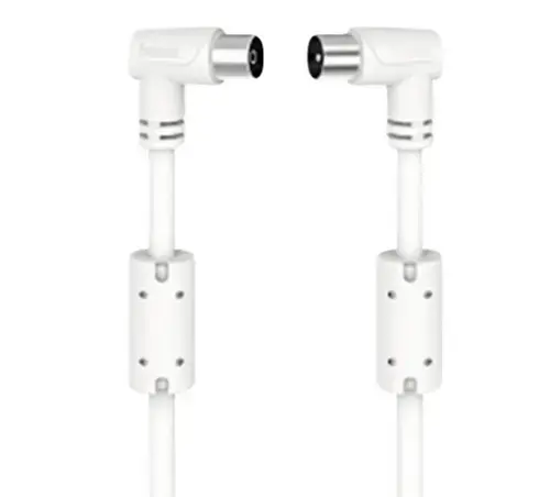 Cablu Hama 205058, 5 m, 90 dB (Alb)
