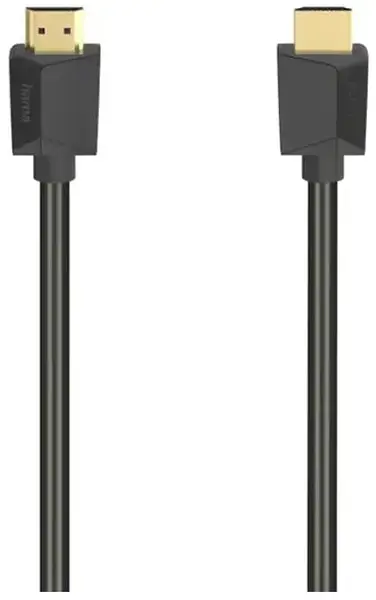Cablu HAMA 205242, HDMI - HDMI, 2m, 8K HDR, placat aur (Negru)