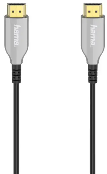 Cablu Hama 205275, HDMI - HDMI, 4k, 15 metri (Negru/Gri)