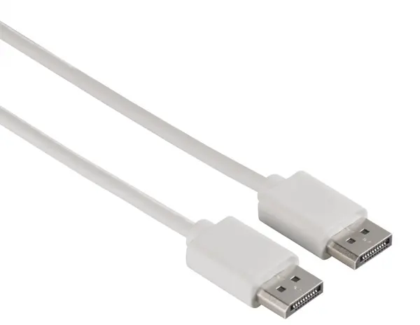 Cablu Hama - Displayport/Displayport, 1.5m, alb