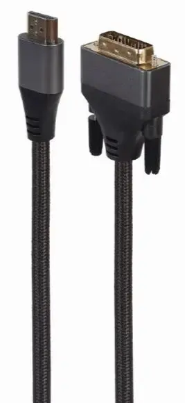 Cablu HDMI-DVI Gembird, 1.8m, CC-HDMI-DVI-4K-6, 4K (Negru)