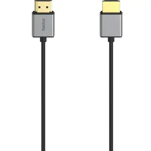Cablu HDMI Hama 205449, 8K, 1.5m (Gri/Negru)