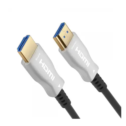 Cablu HDMI Optic, 18Gbps, 4K@60Hz, Active Optical (AOC), V2.0, conectori auriti, 25m, PremiumCord kphdm2x25