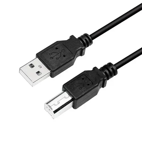 Cablu imprimanta LOGILINK CU0008B, USB 2.0 - USB 2.0 Type-B, 3m (Negru)