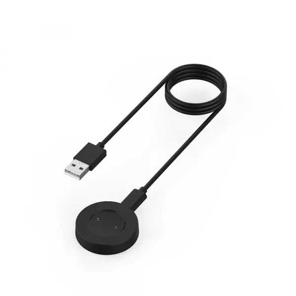 Cablu Incarcare Techsuit THC3 pentru Honor Watch / Huawei Watch Series, USB-A, Negru