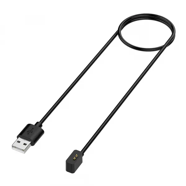 Cablu Incarcare Techsuit TXC2 pentru Xiaomi Smart Band 7 Pro / Redmi Watch 2 / Watch 2 Lite, USB-A, Negru