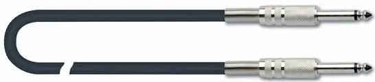 Cablu instrumental Quik Lok - Strix SX764-1, 1 m, negru