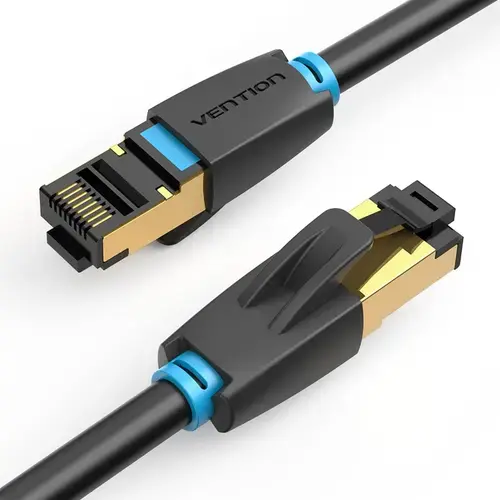 Cablu Internet LAN ,CAT 8 , SSTP cablu retea - 40 GB / s si 2000 MHz, 5 m, Vention