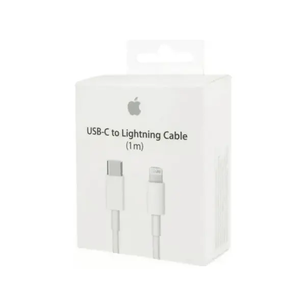 Cablu iPhone Date Incarcare Type-c to Lightning Apple MQGJ2ZM/A 1m Alb - Default Title