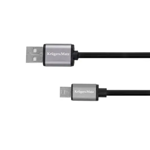 Cablu Kruger Matz USB, mini USB, lungime 1 m