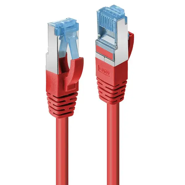 Cablu Lindy 1m Cat.6A S/FTP LSZH, Red Cablu Lindy 1m Cat.6A S/FTP LSZH, Red