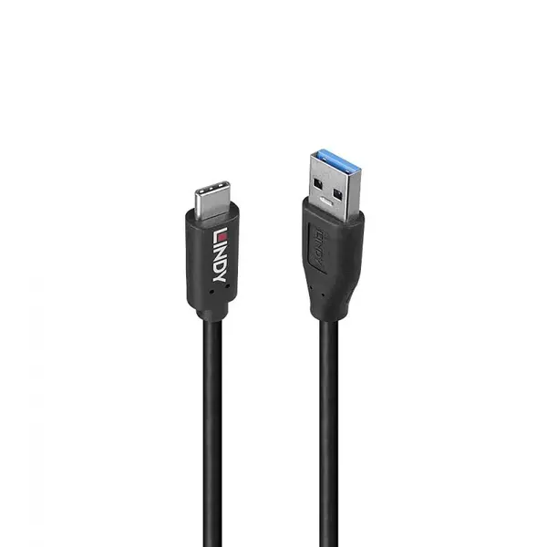 Cablu Lindy 1m USB 3.2 Type-A to C Cablu Lindy 1m USB 3.2 Type-A to C