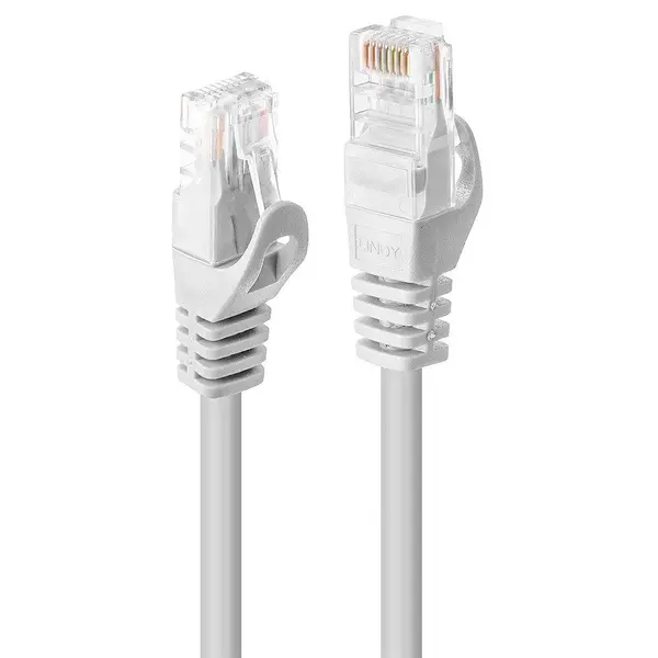Cablu Lindy 2m Cat.6 U/UTP, White Cablu Lindy 2m Cat.6 U/UTP, White