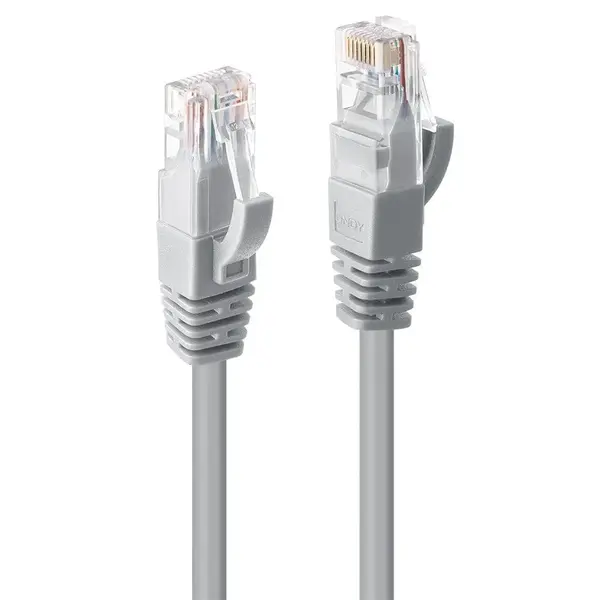 Cablu Lindy 3m Cat.6 U/UTP, Grey Cablu Lindy 3m Cat.6 U/UTP, Grey